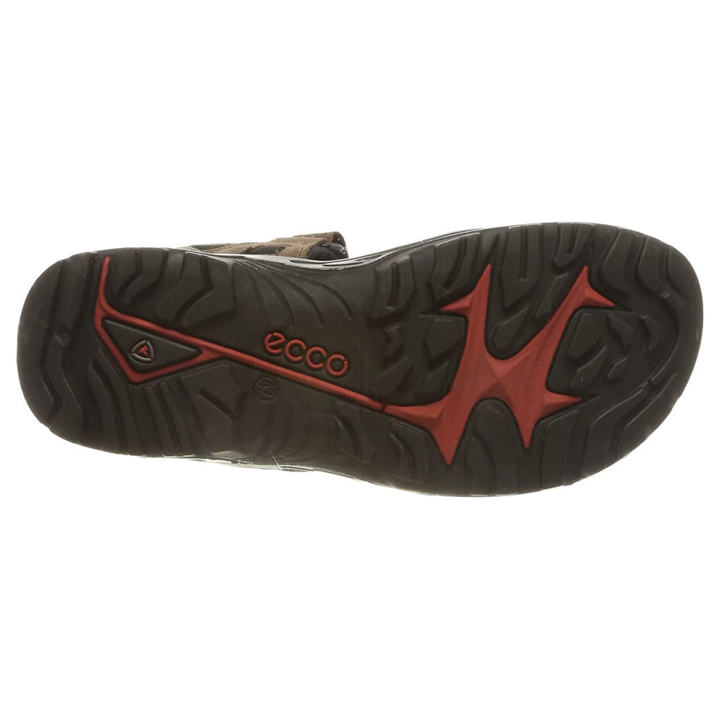 Ecco Offroad 069564 Nubuck Leather Mens Sandals#color_morel moon rock