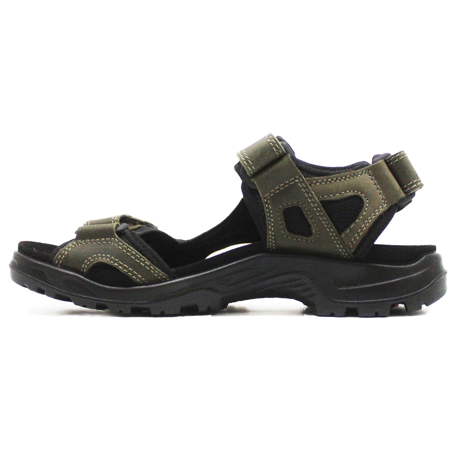 Ecco Offroad 069564 Nubuck Leather Mens Sandals#color_tarmac tarmac
