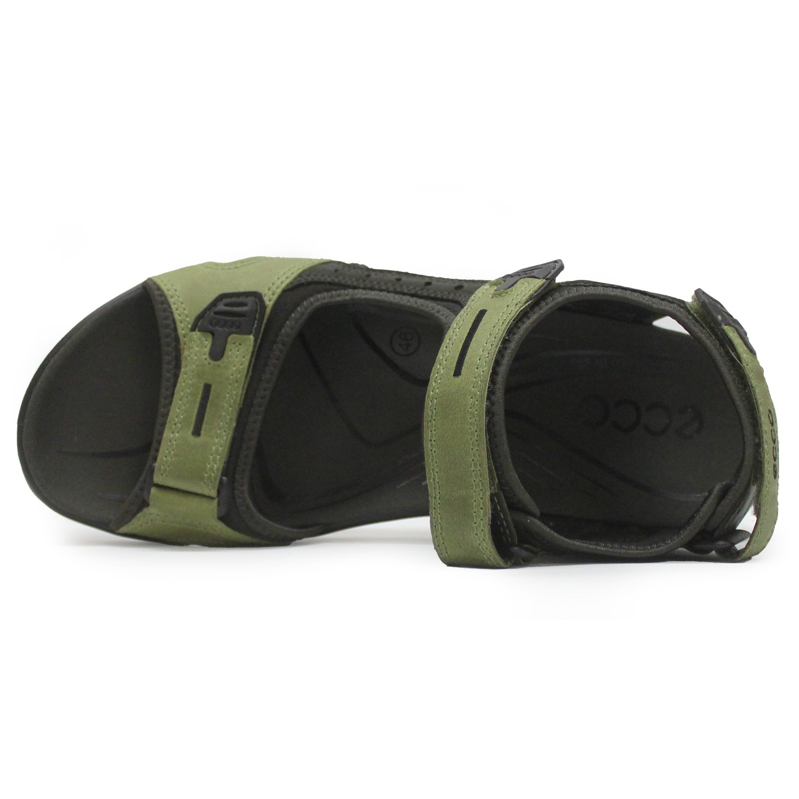 Ecco Offroad 069564 Nubuck Leather Mens Sandals#color_acorn peat