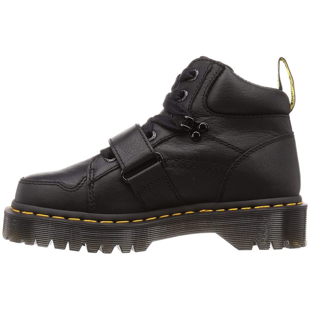 Dr. Martens Womens Boots Zuma II Casual Ankle Lace-Up Strap Virginia Leather - UK 6