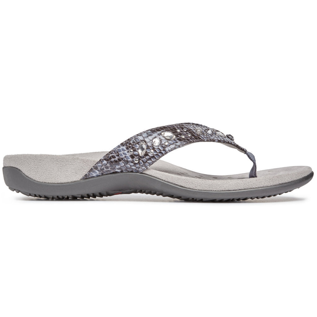 Vionic Rest Lucia SNK Synthetic Womens Sandals#color_slate grey