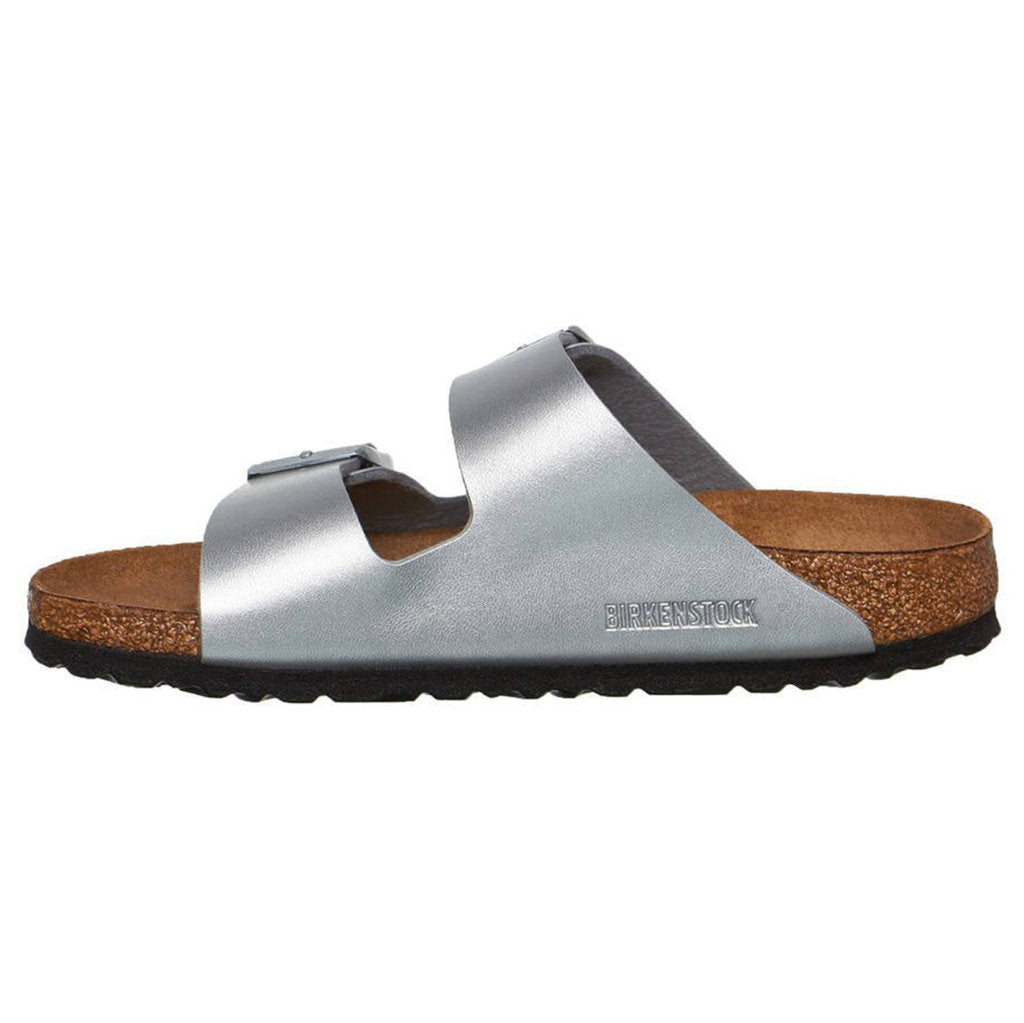 Birkenstock Arizona BS Birko-Flor Unisex Sandals#color_silver