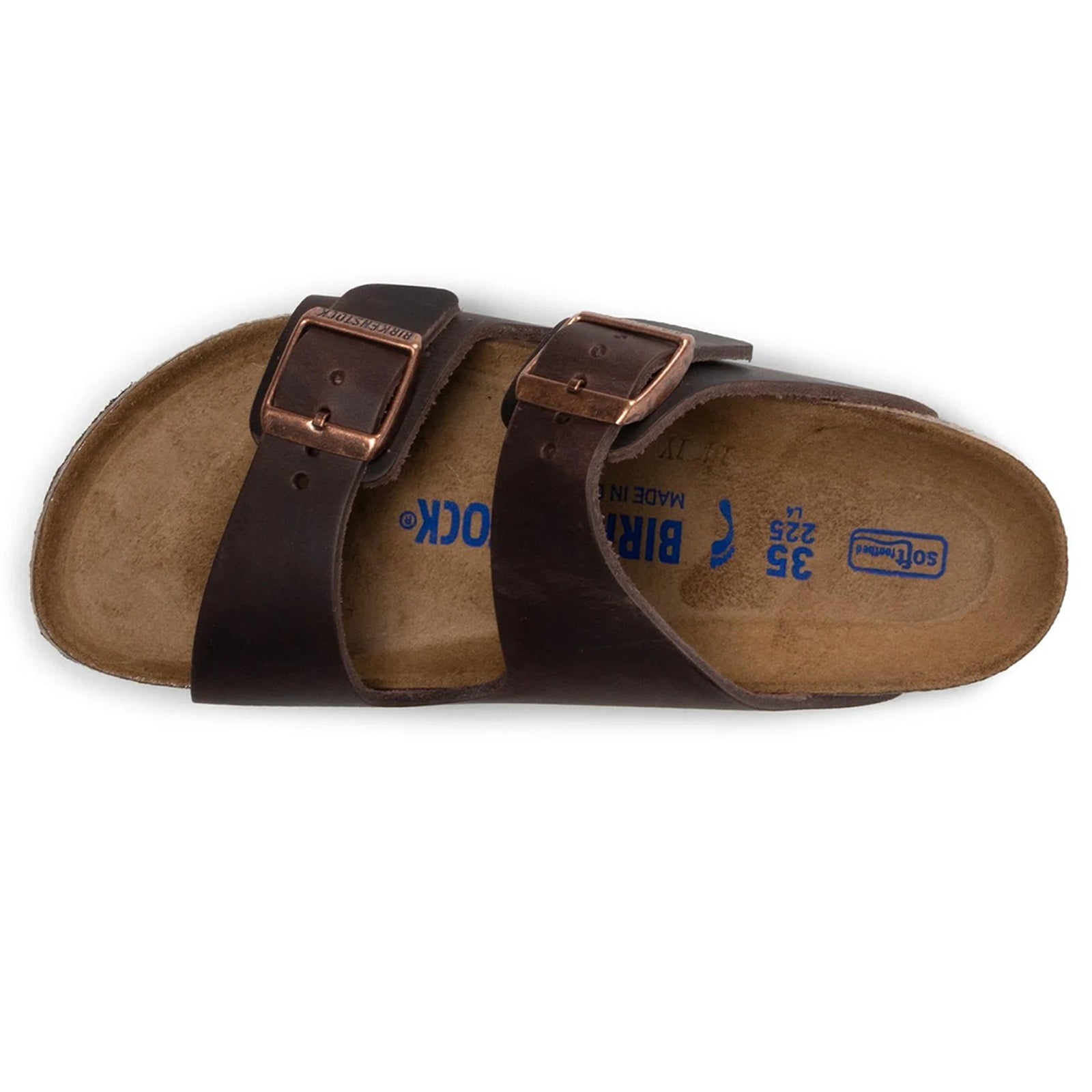 Birkenstock Arizona BS Waxy Leather Unisex Sandals#color_habana