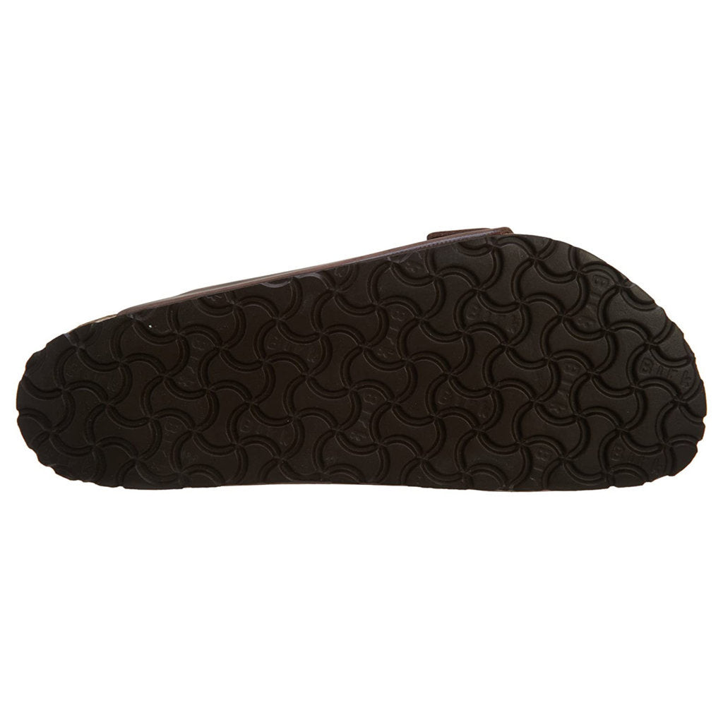 Birkenstock Arizona BS Waxy Leather Unisex Sandals#color_habana