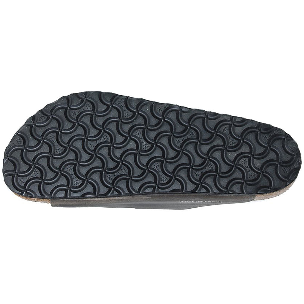 Birkenstock Arizona BS Waxy Leather Unisex Sandals#color_iron