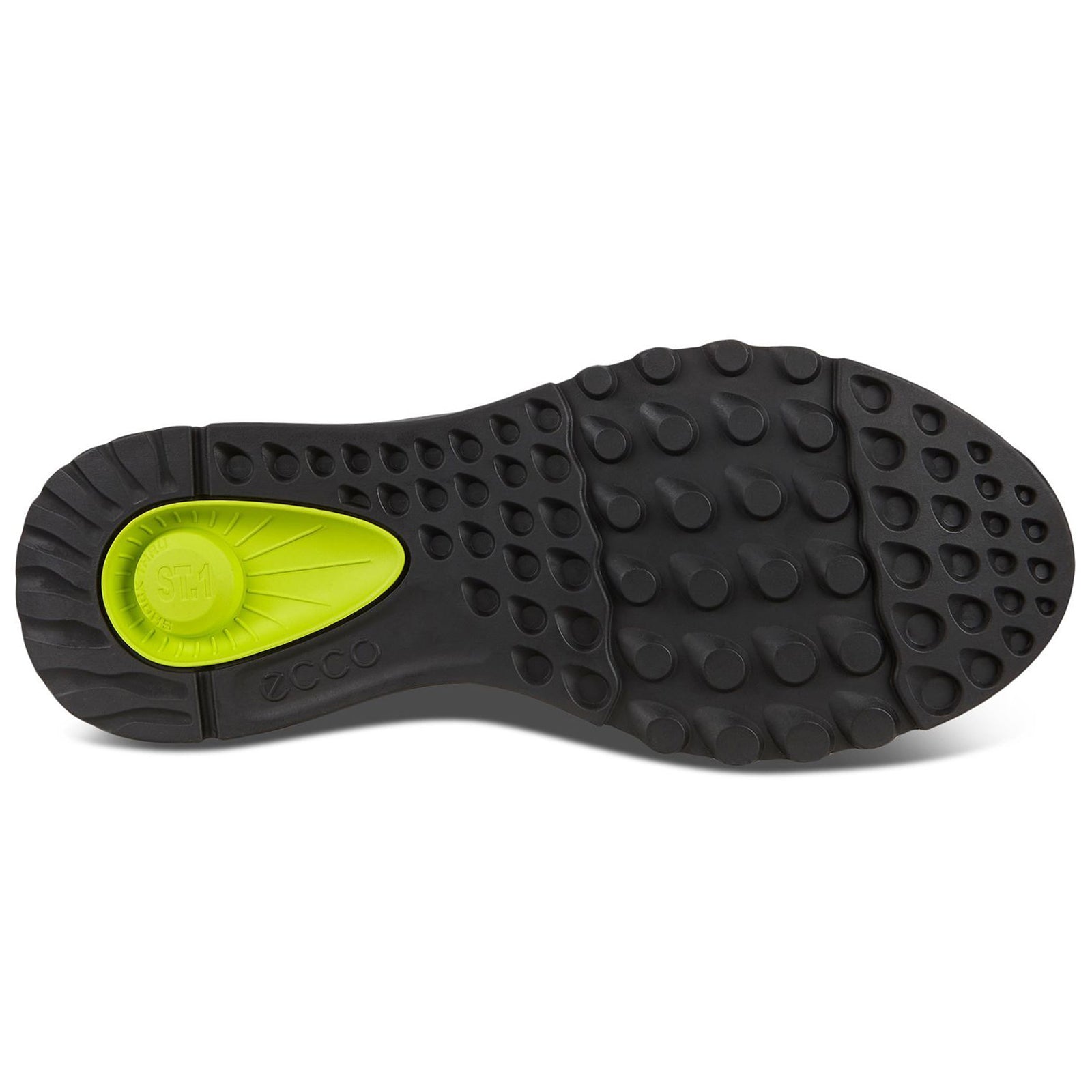 Ecco Exostride Leather Womens Trainers#color_black