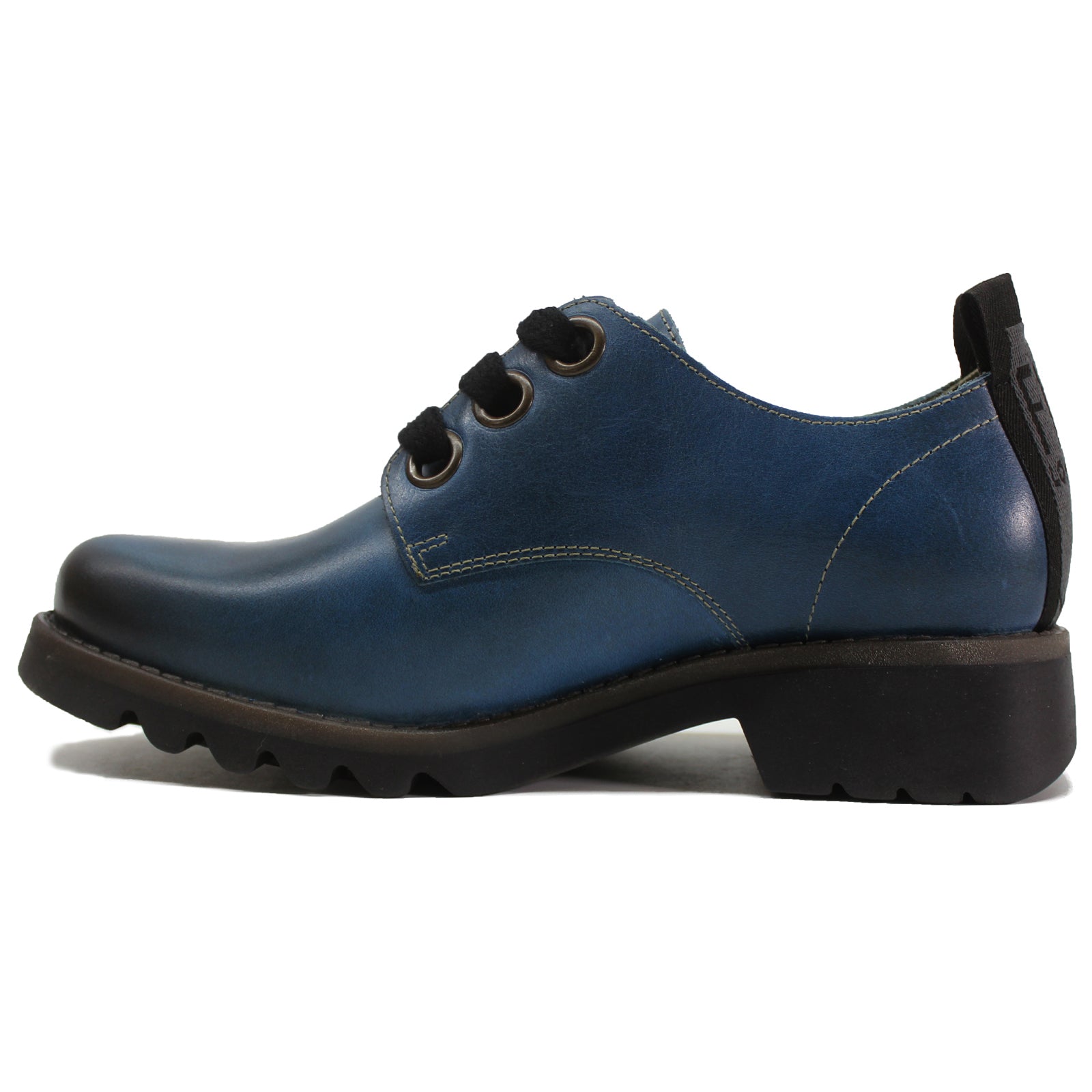 Fly London RUDA538FLY Rug Leather Womens Shoes#color_royal blue