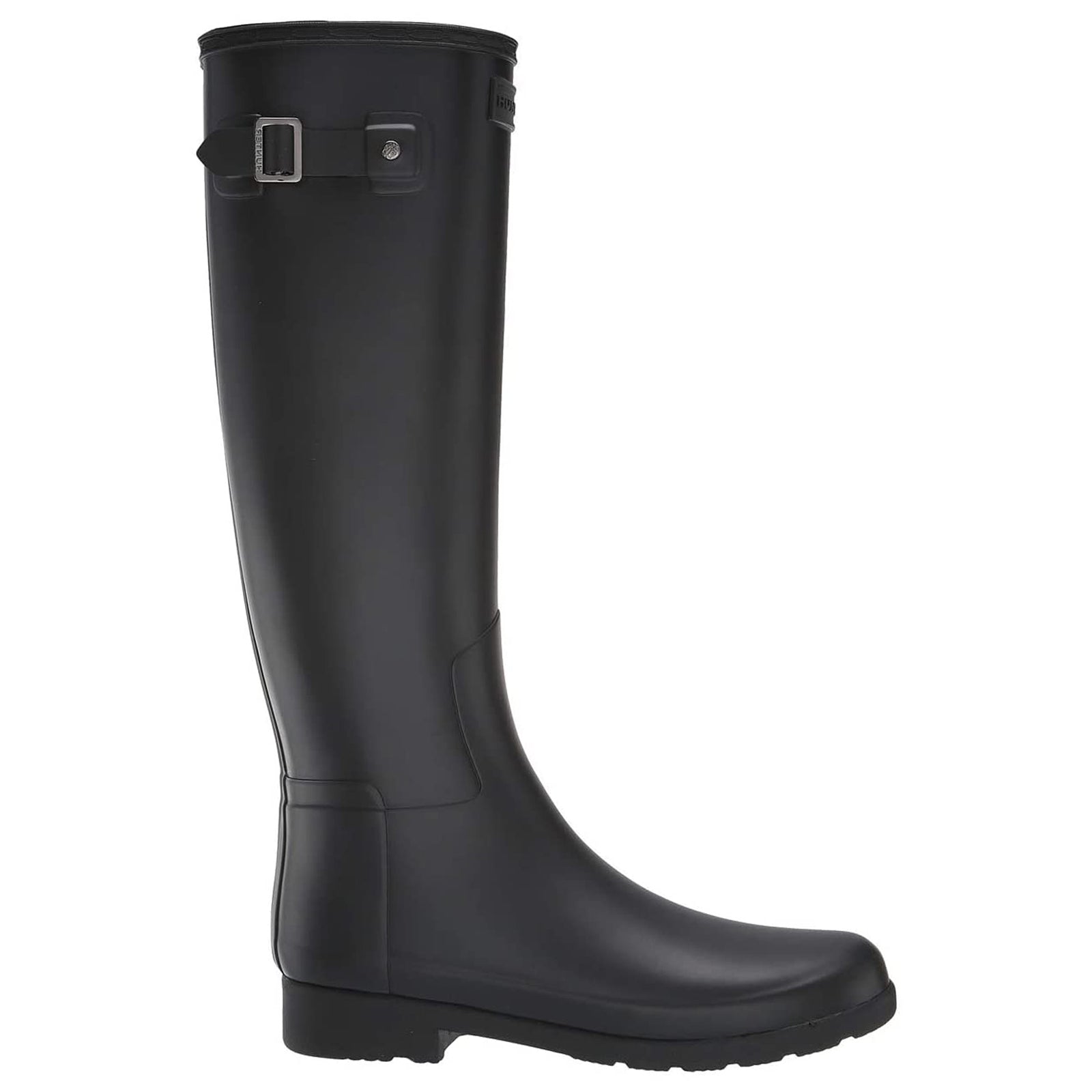 Hunter Original Refined WF Rubber Womens Boots#color_black