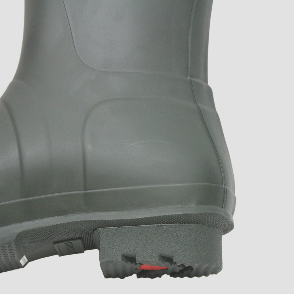 Hunter Mens Boots Original Short Casual Pull-On Buckle Wellington Rubber - UK 10
