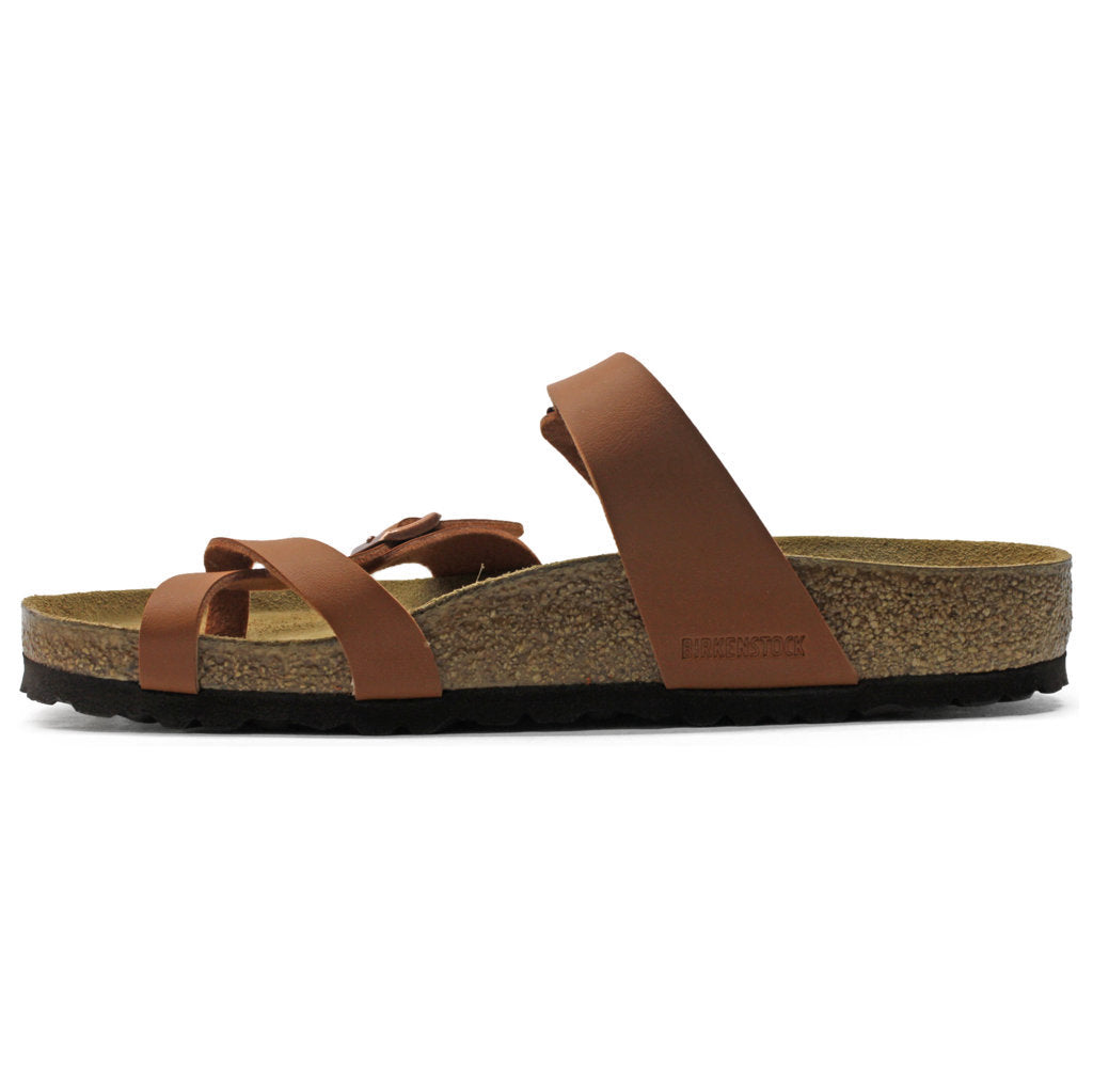 Birkenstock Mayari Birko-Flor Unisex Sandals#color_ginger brown