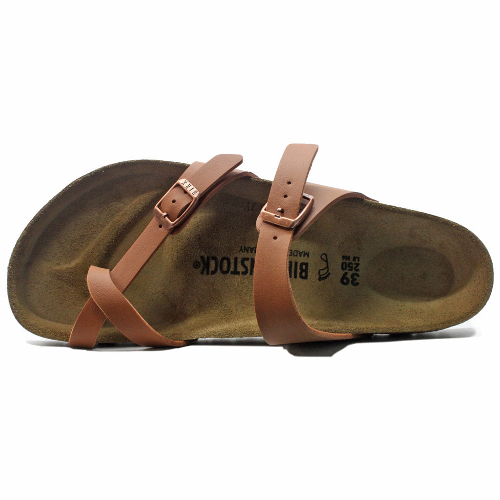 Birkenstock Mayari Birko-Flor Unisex Sandals#color_ginger brown