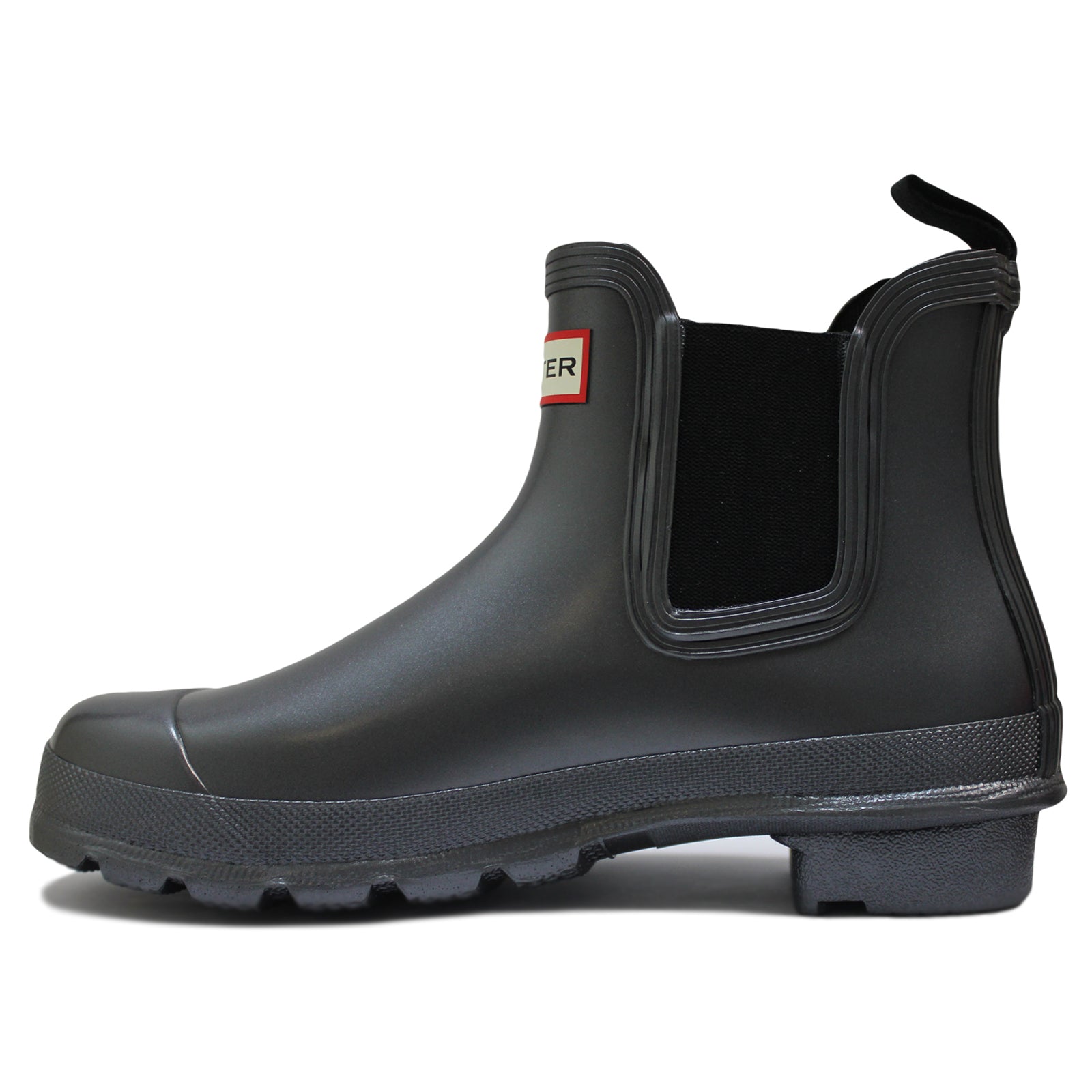 Hunter Original Chelsea Nebula Rubber Womens Boots#color_black