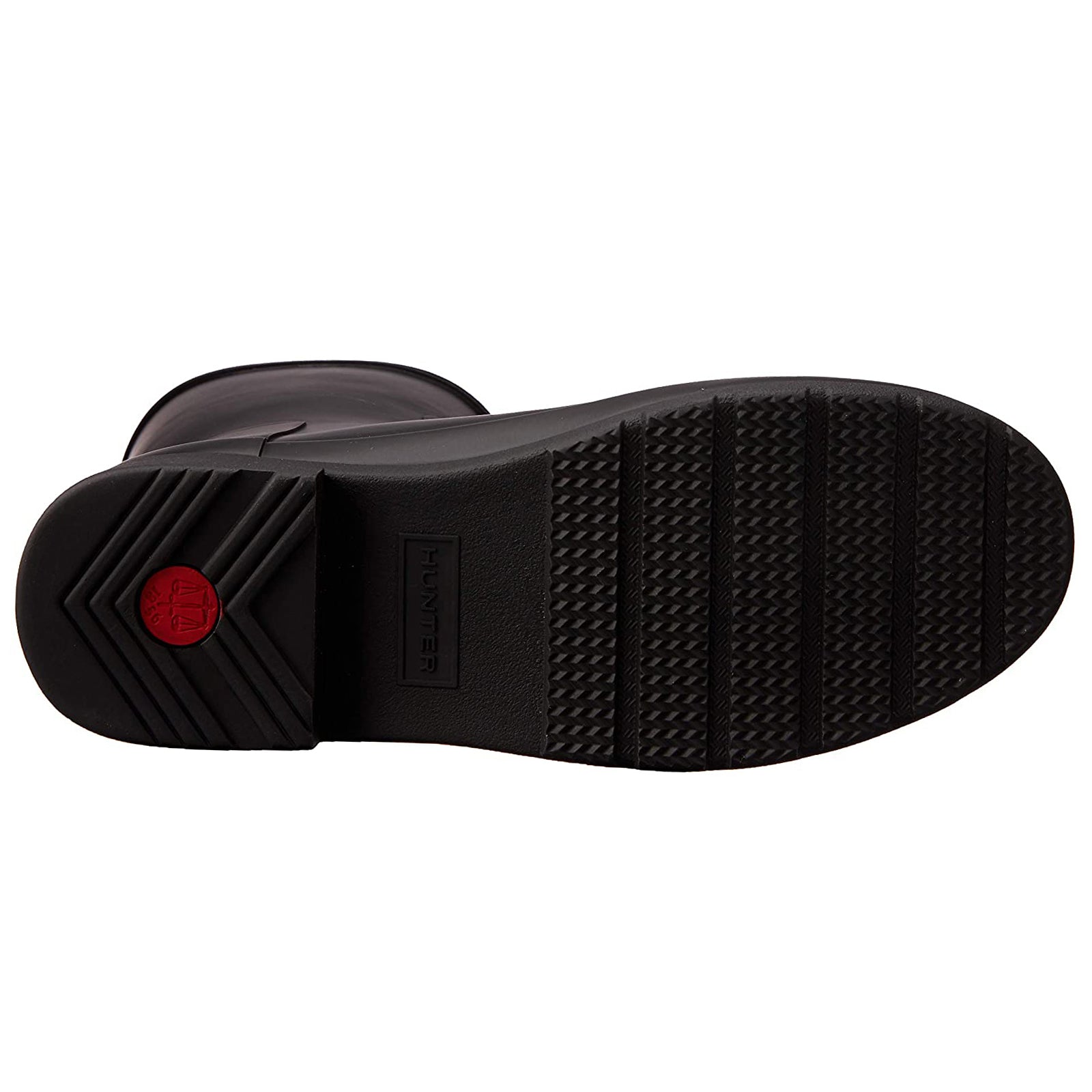 Hunter Original Refined Short Rubber Womens Boots#color_black