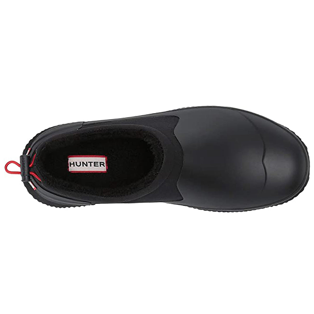 Hunter Original Sherpa Rubber Womens Shoes#color_black