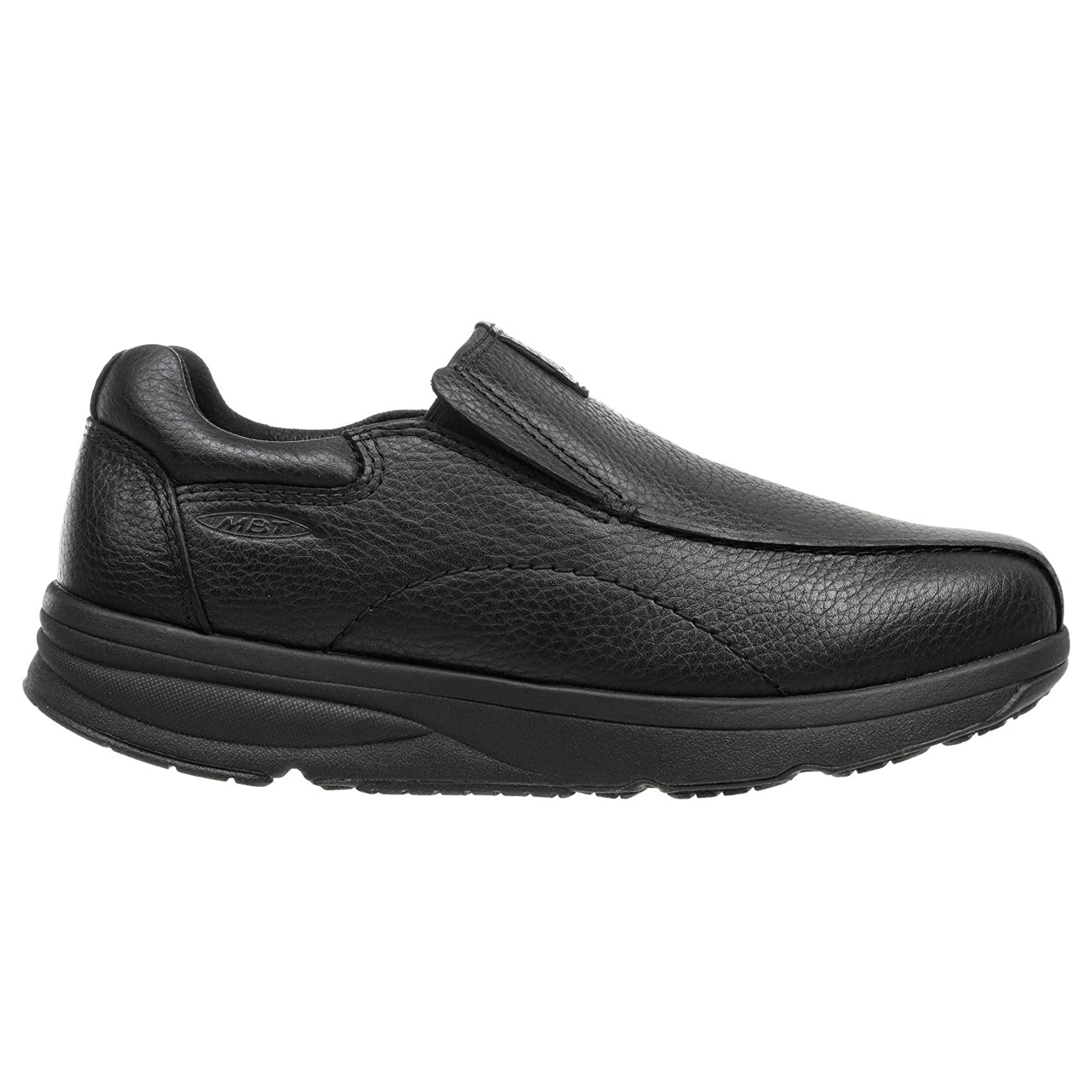 MBT Tabaka Leather Mens Shoes#color_black