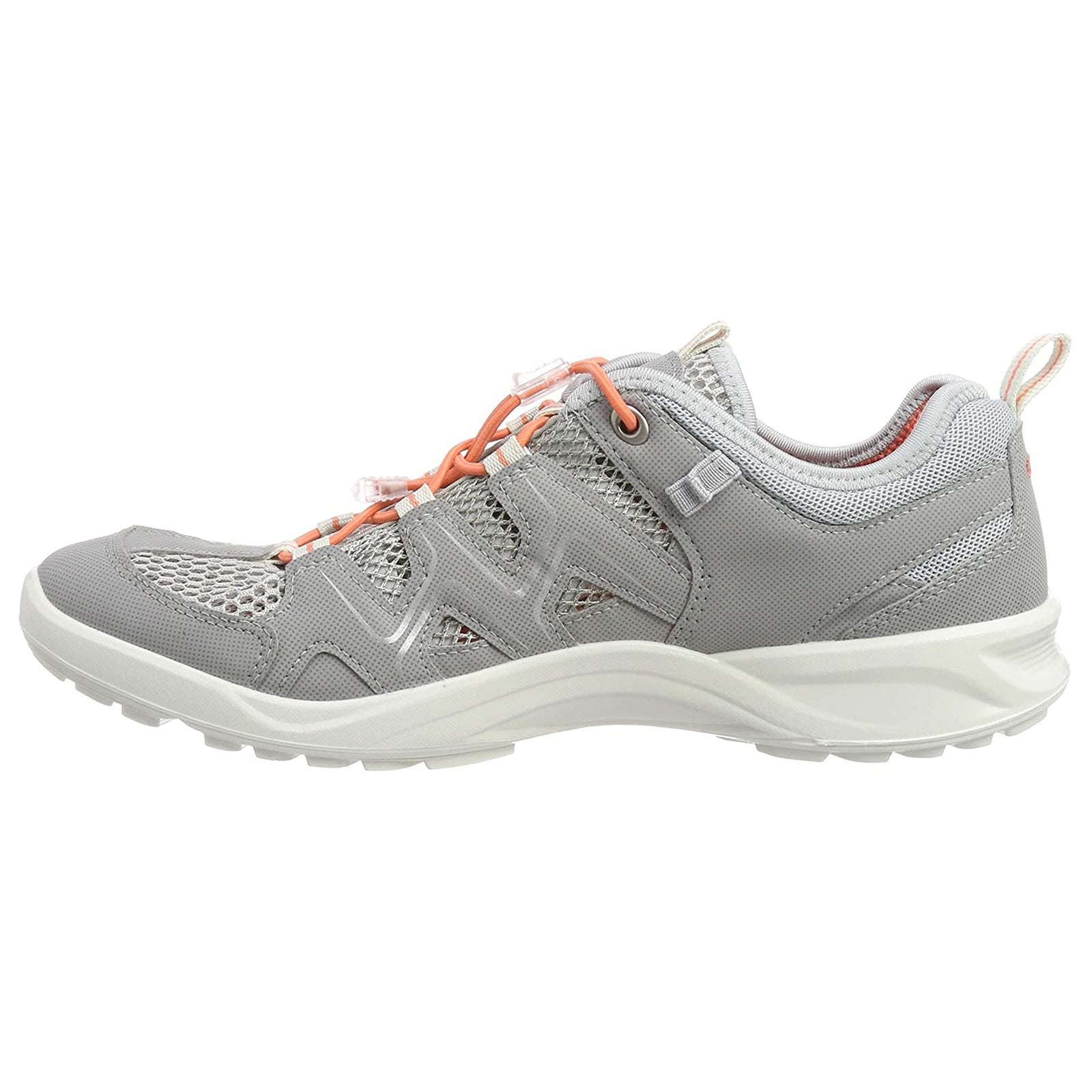 Ecco Terracruise LT 825773 Textile Synthetic Womens Trainers#color_silver grey silver metallic