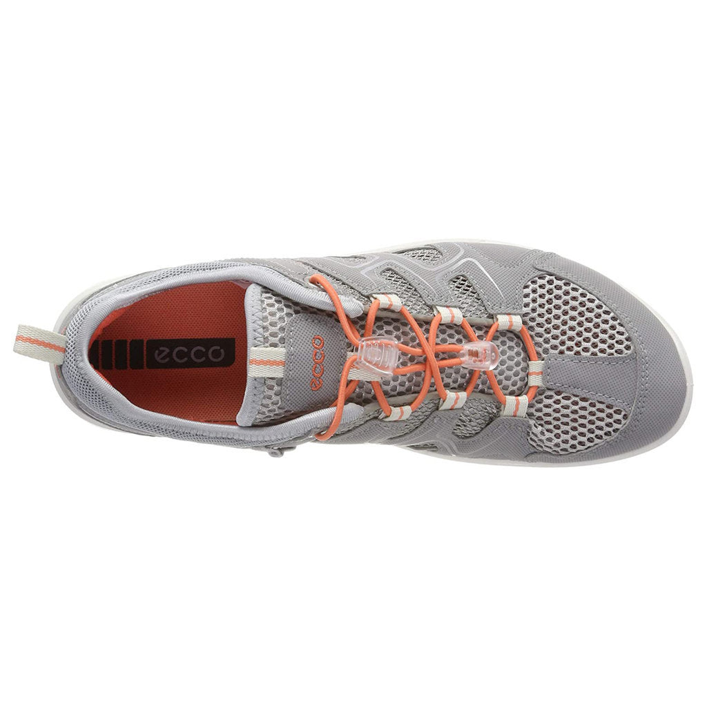 Ecco Terracruise LT 825773 Textile Synthetic Womens Shoes#color_silver grey silver metallic