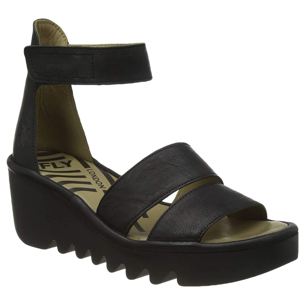 Fly London BONO290FLY Leather Womens Sandals#color_black