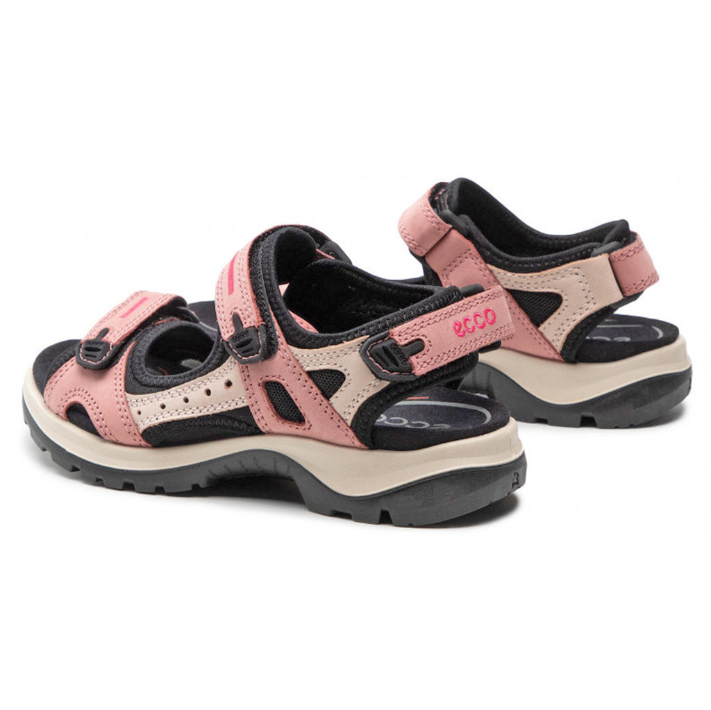 Ecco Offroad 069563 Leather Textile Womens Sandals#color_damask rose rose dust