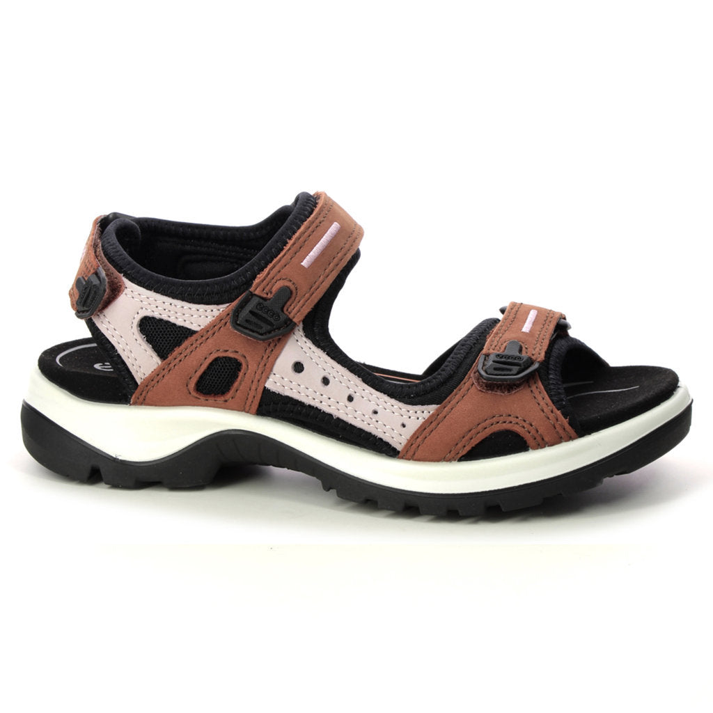 Ecco Offroad 069563 Leather Textile Womens Sandals#color_mink violet ice