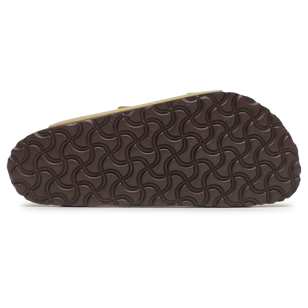 Birkenstock Arizona BS. Waxy Leather Unisex Sandals#color_light tobacco brown