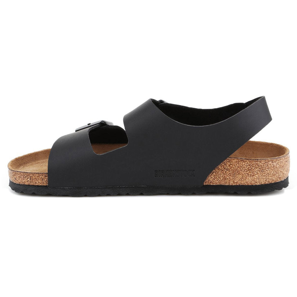 Birkenstock Milano BS Birko-Flor Unisex Sandals#color_black