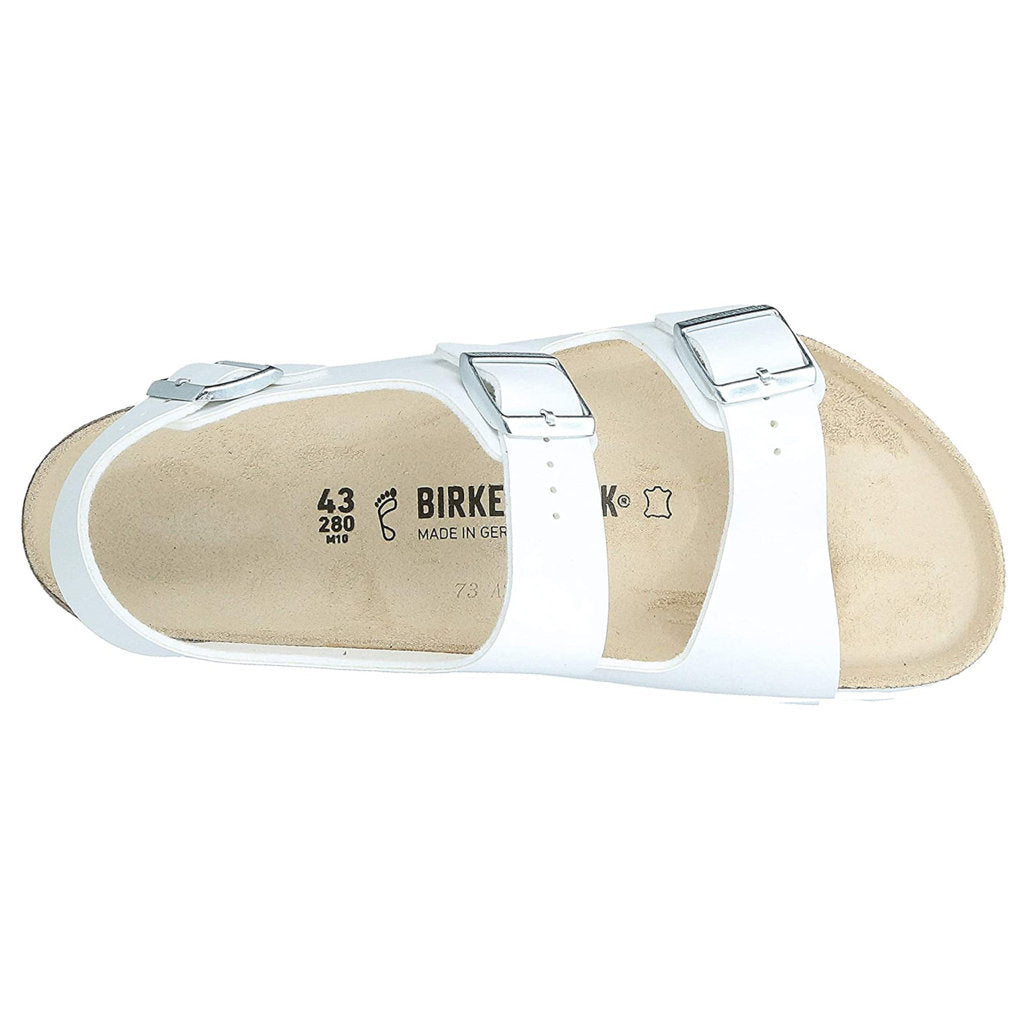 Birkenstock Milano BS Birko-Flor Unisex Sandals#color_white