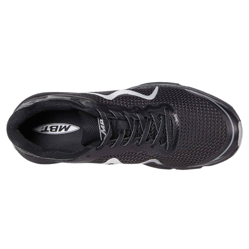 MBT Colorado X Synthetic Leather Mens Trainers#color_black