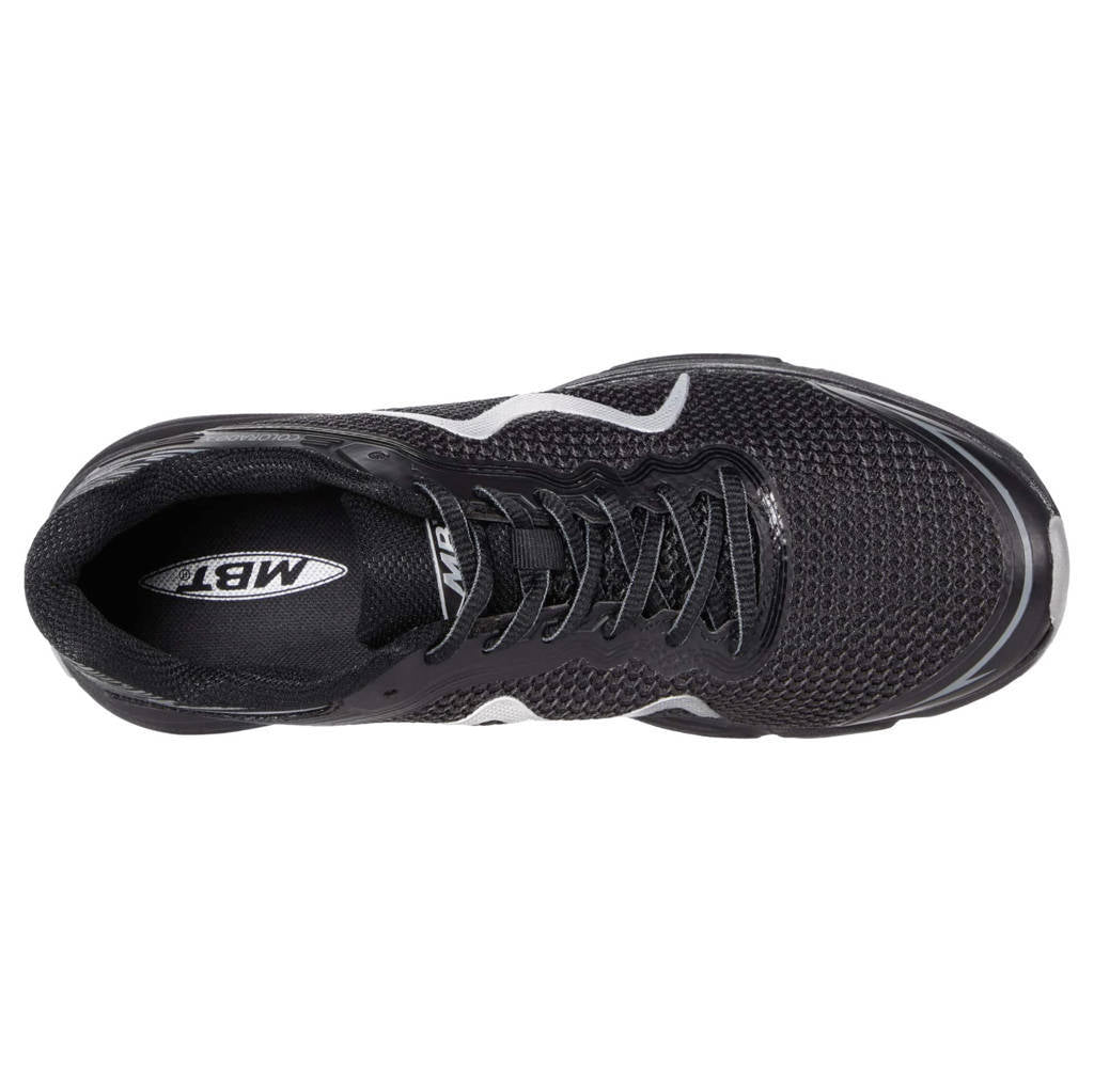 MBT Colorado X Synthetic Leather Womens Trainers#color_black