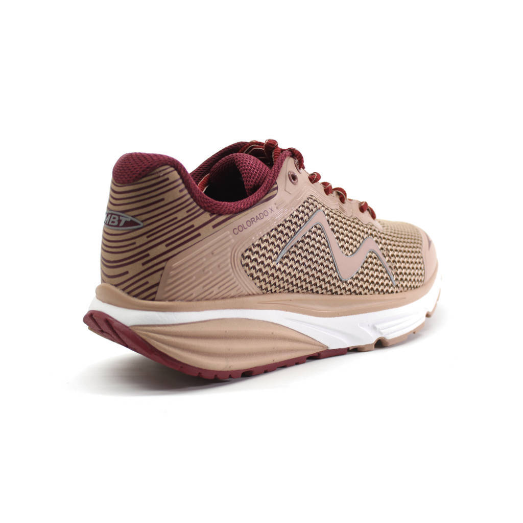 MBT Colorado X Synthetic Leather Womens Trainers#color_nude
