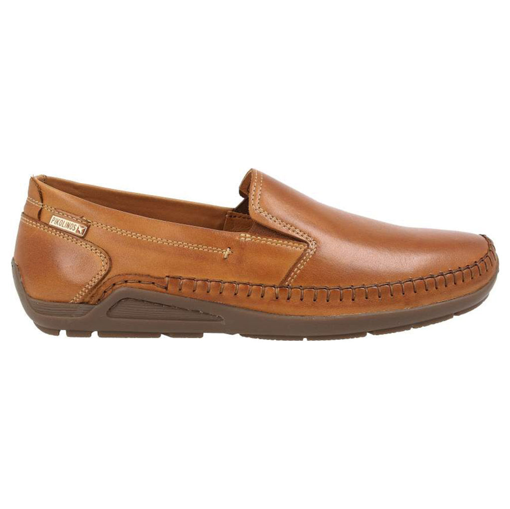 Pikolinos Azores 06H-5303 Leather Mens Shoes#color_brandy