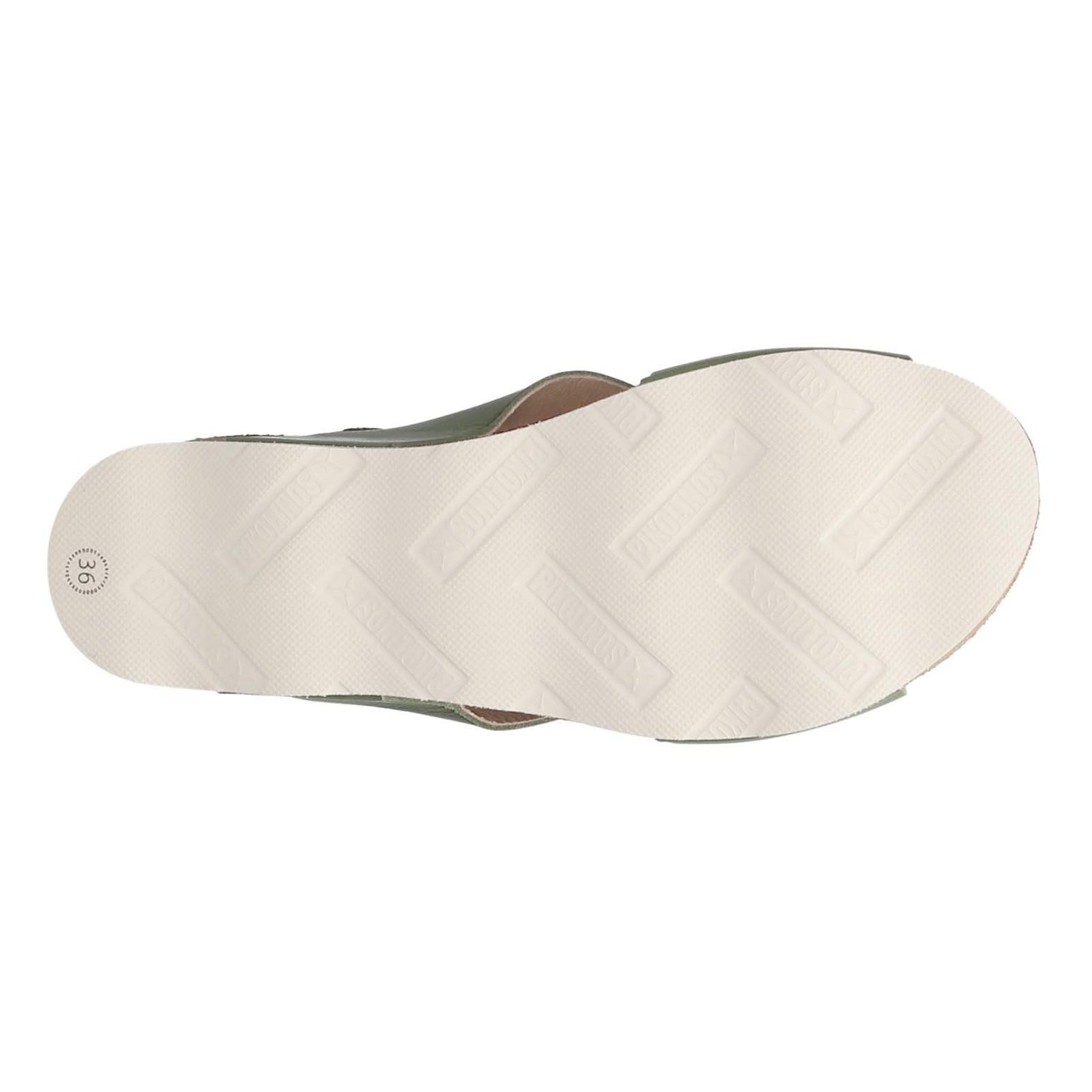 Pikolinos Mahon Leather Womens Sandals#color_mint green