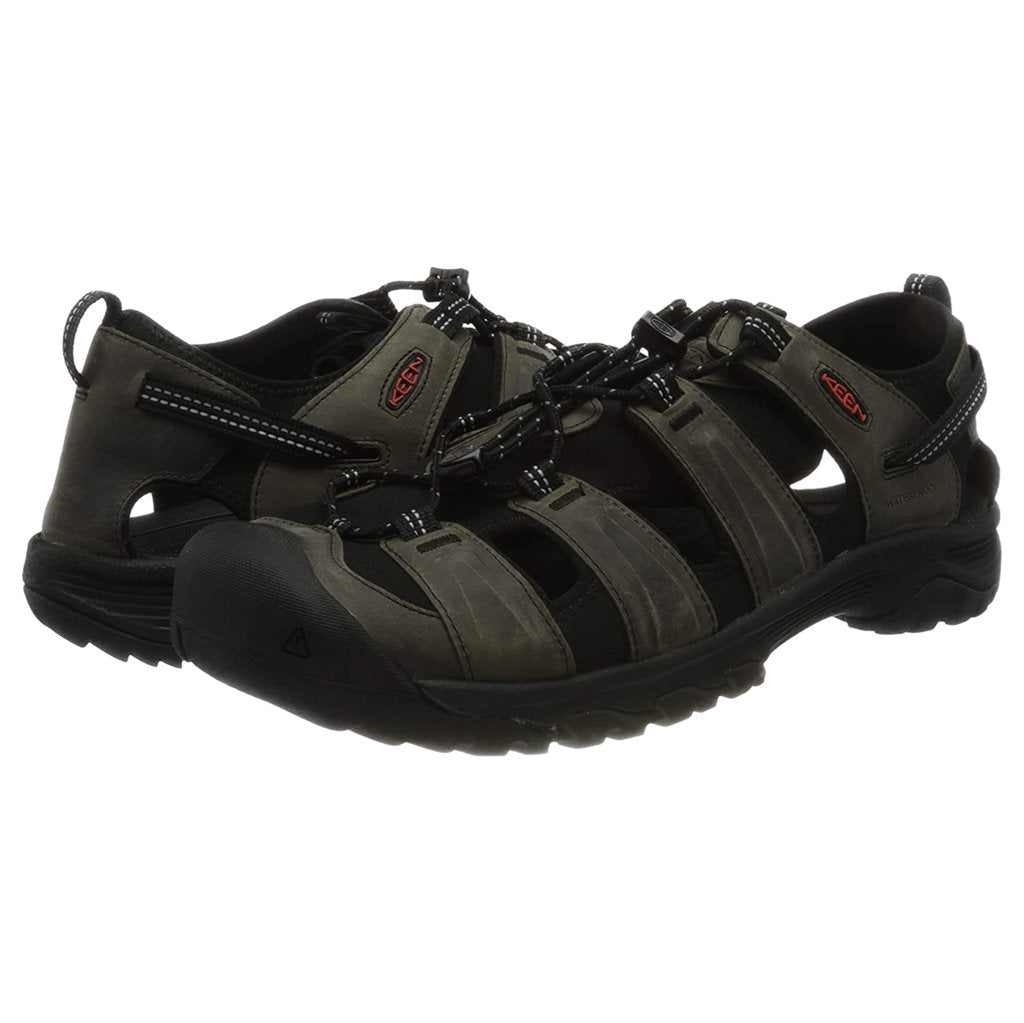 Keen Mens Sandals Targhee III Outdoor Lace-Up Leather Synthetic Textile - UK 7.5