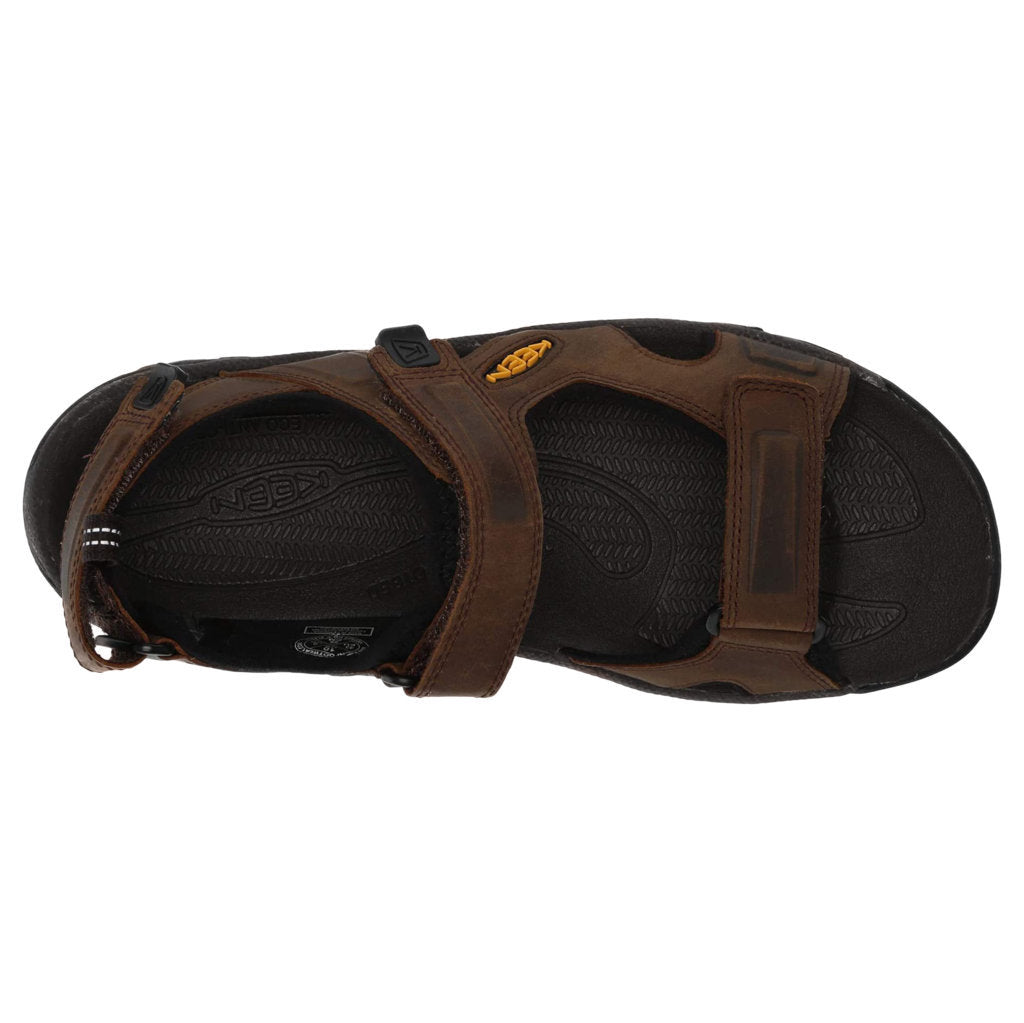 Keen Mens Sandals Targhee III Open Toe Outdoor Hook-And-Loop Strappy Leather - UK 11
