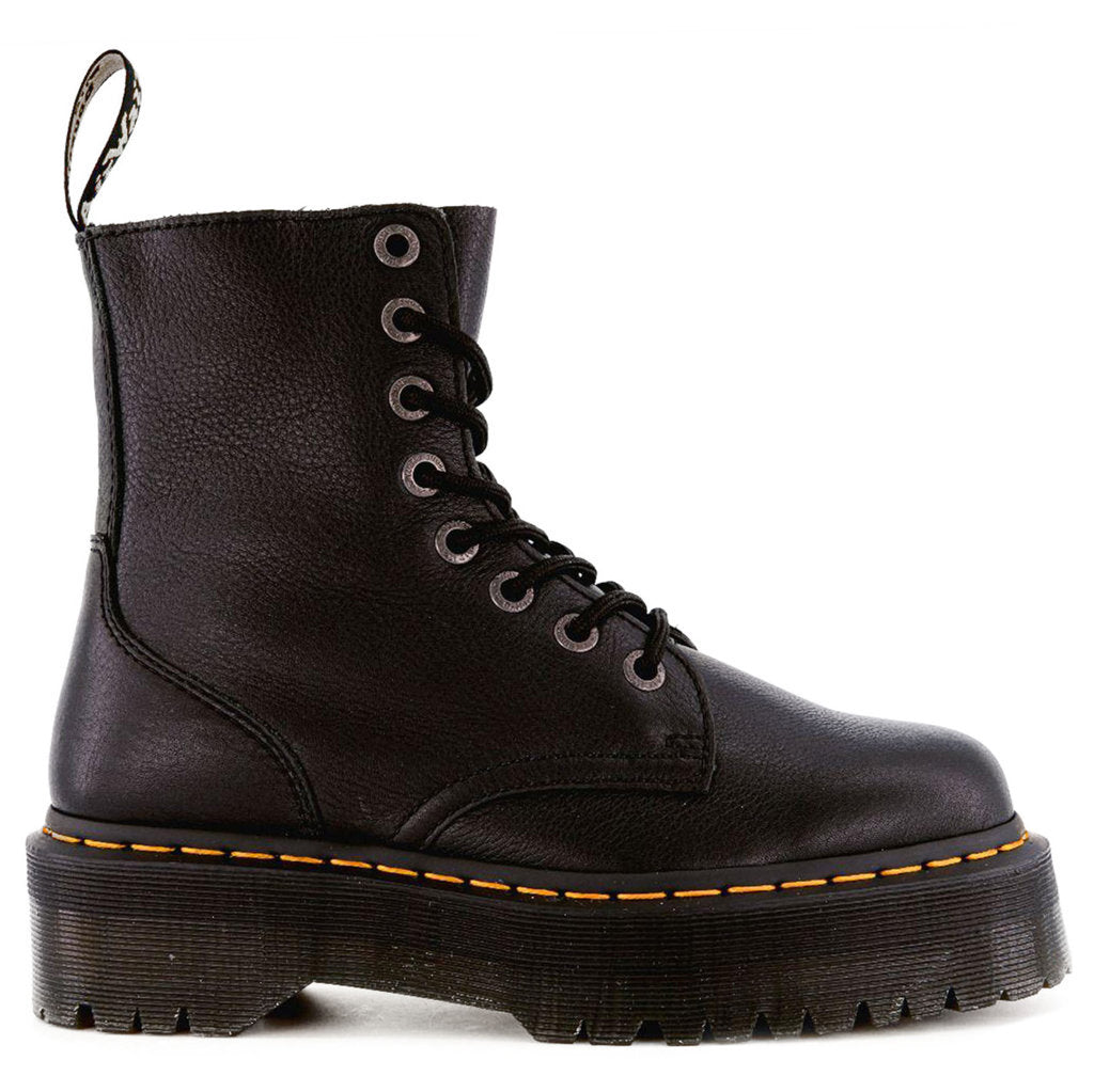 Dr. Martens Jadon III Pisa Leather Unisex Boots#color_black