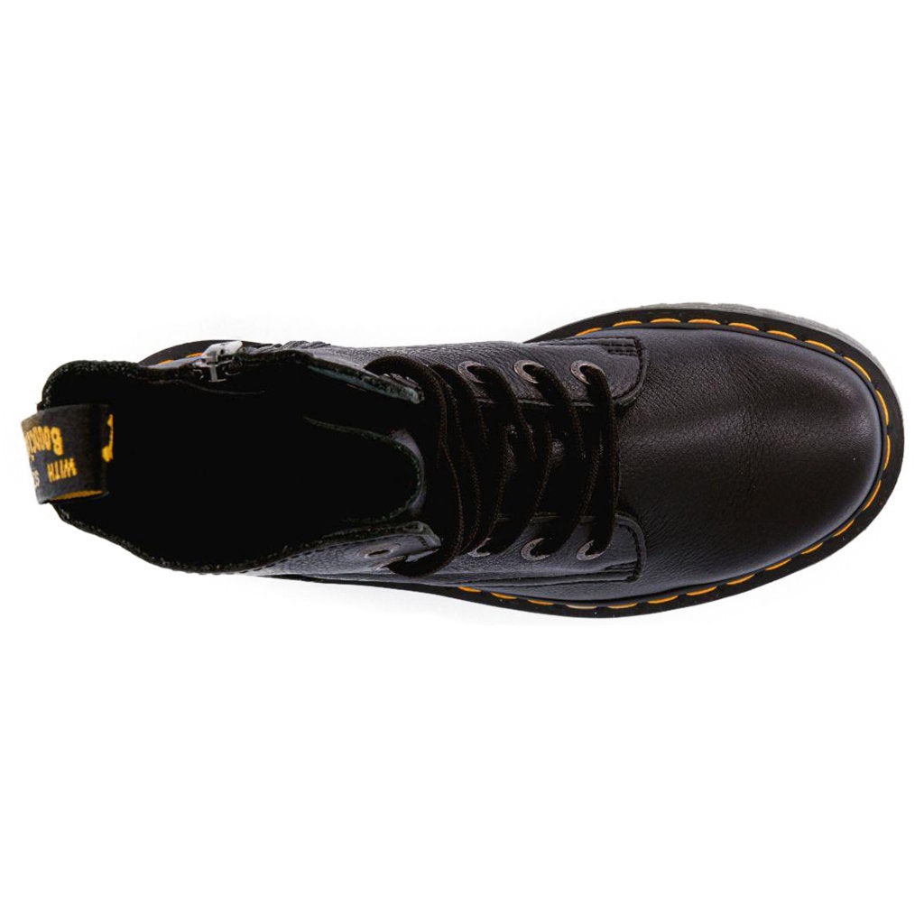 Dr. Martens Jadon III Pisa Leather Unisex Boots#color_black