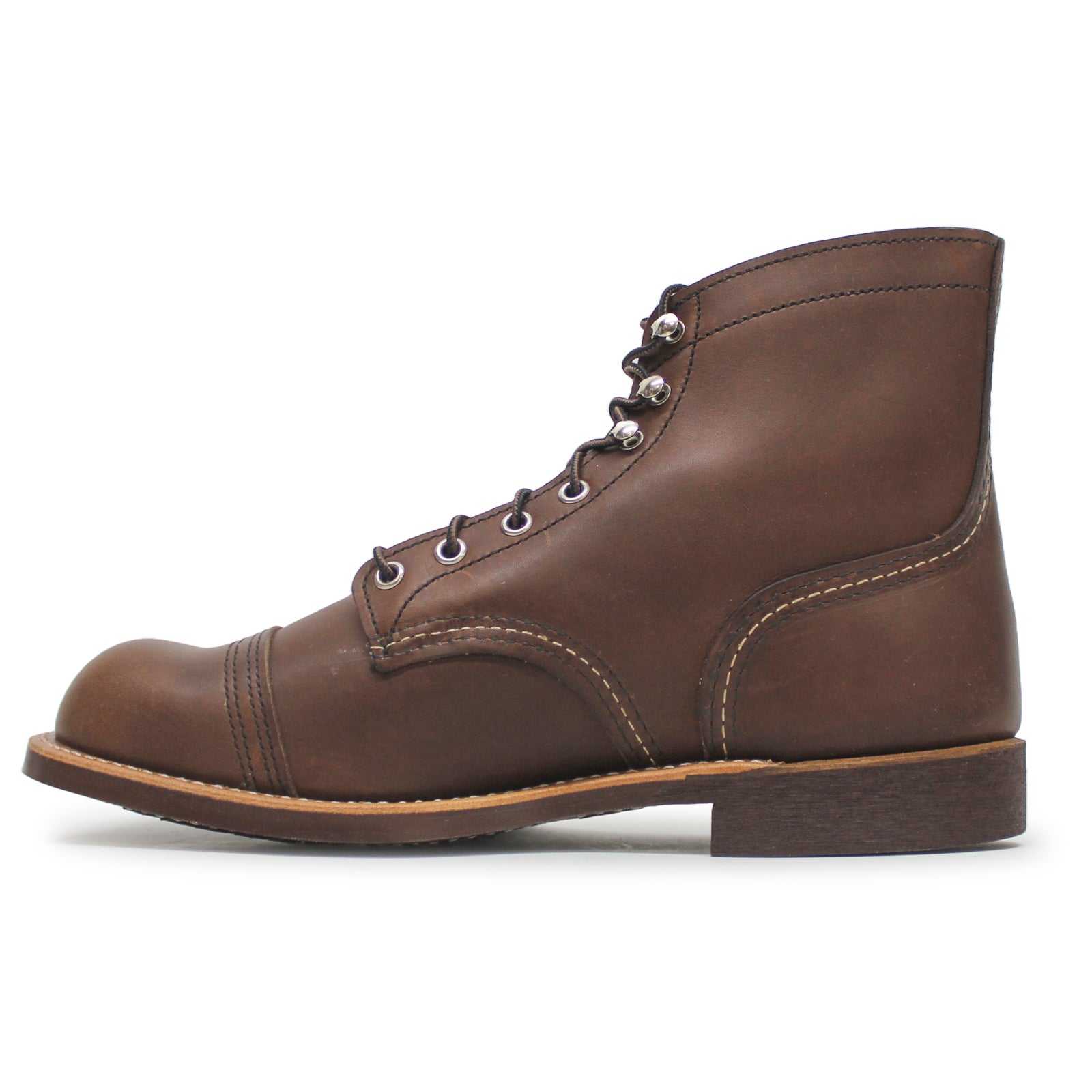 Red Wing Iron Ranger Leather Mens Boots#color_amber