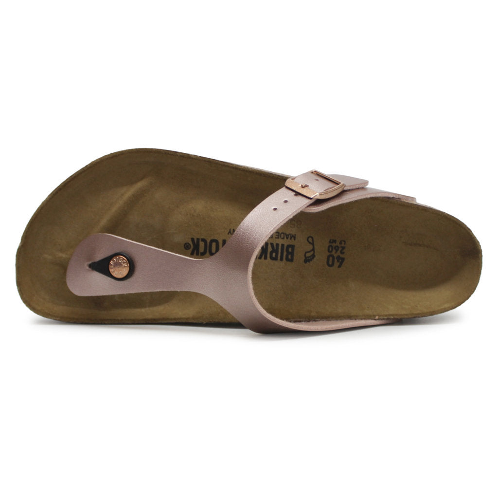 Birkenstock Gizeh BS Birko-Flor Unisex Sandals#color_copper