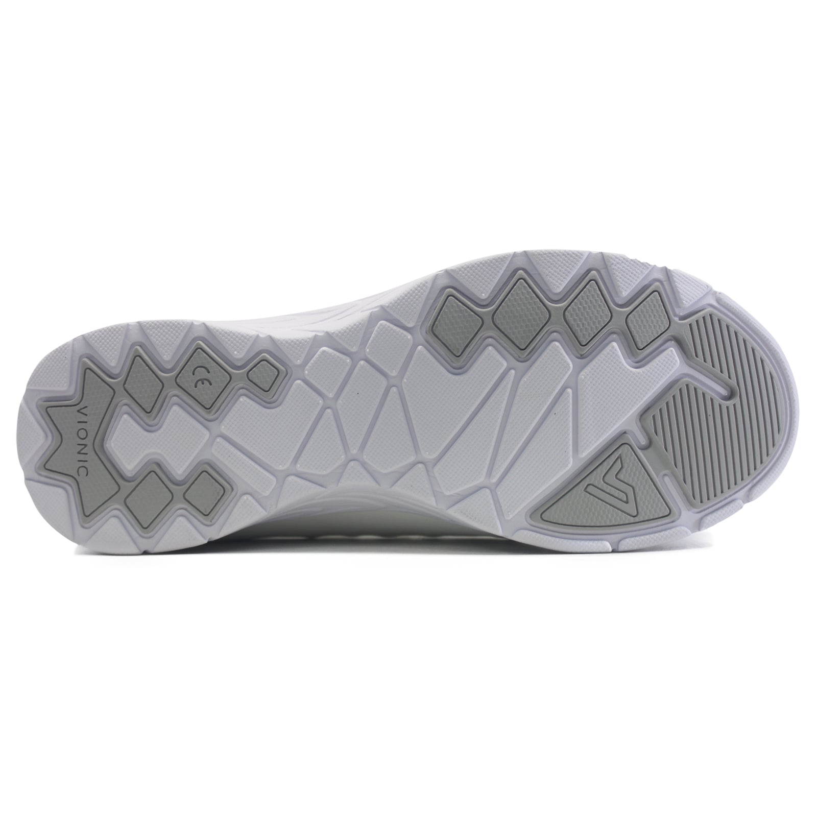 Vionic Brisk Zeliya Synthetic Textile Womens Trainers#color_white