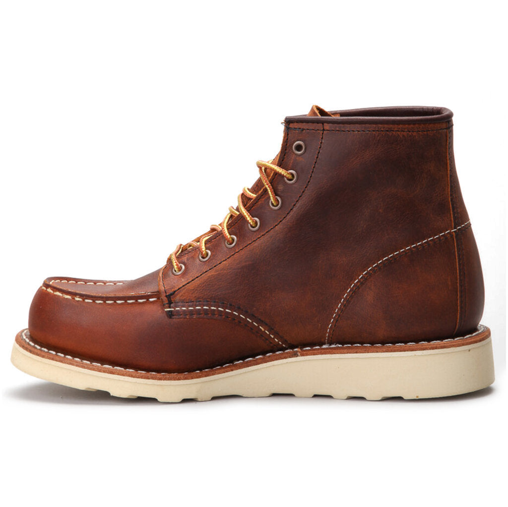 Red Wing 6 Inch Classic Moc Leather Womens Boots#color_copper