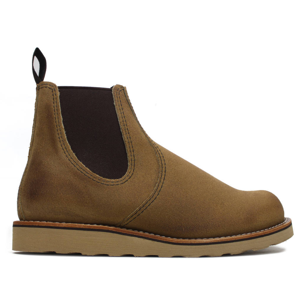 Red Wing Classic Chelsea Suede Leather Mens Boots#color_hawthorne
