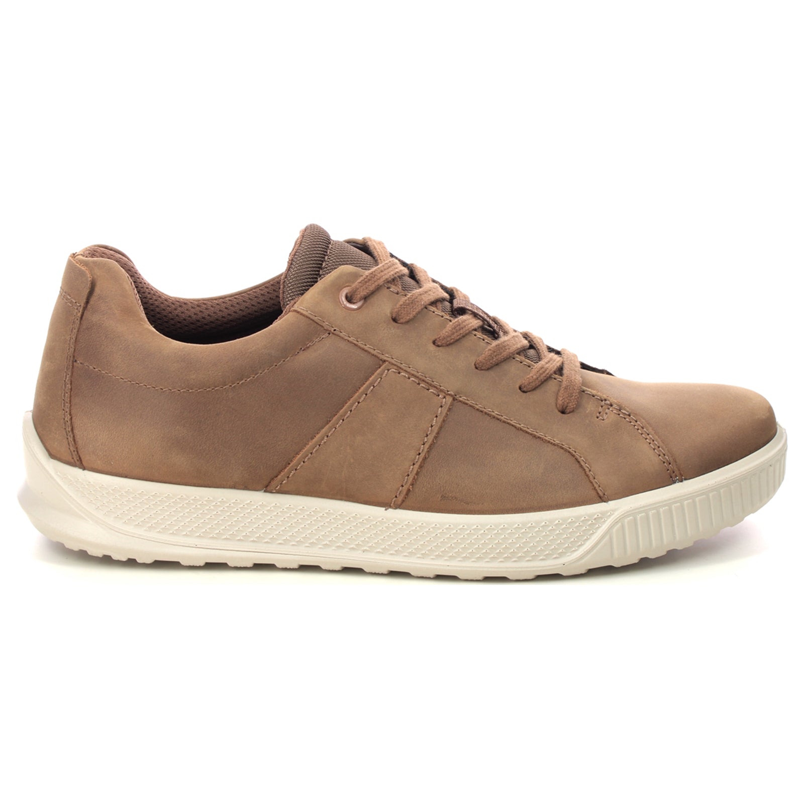 Ecco Byway 501594 Leather Mens Trainers#color_camel camel