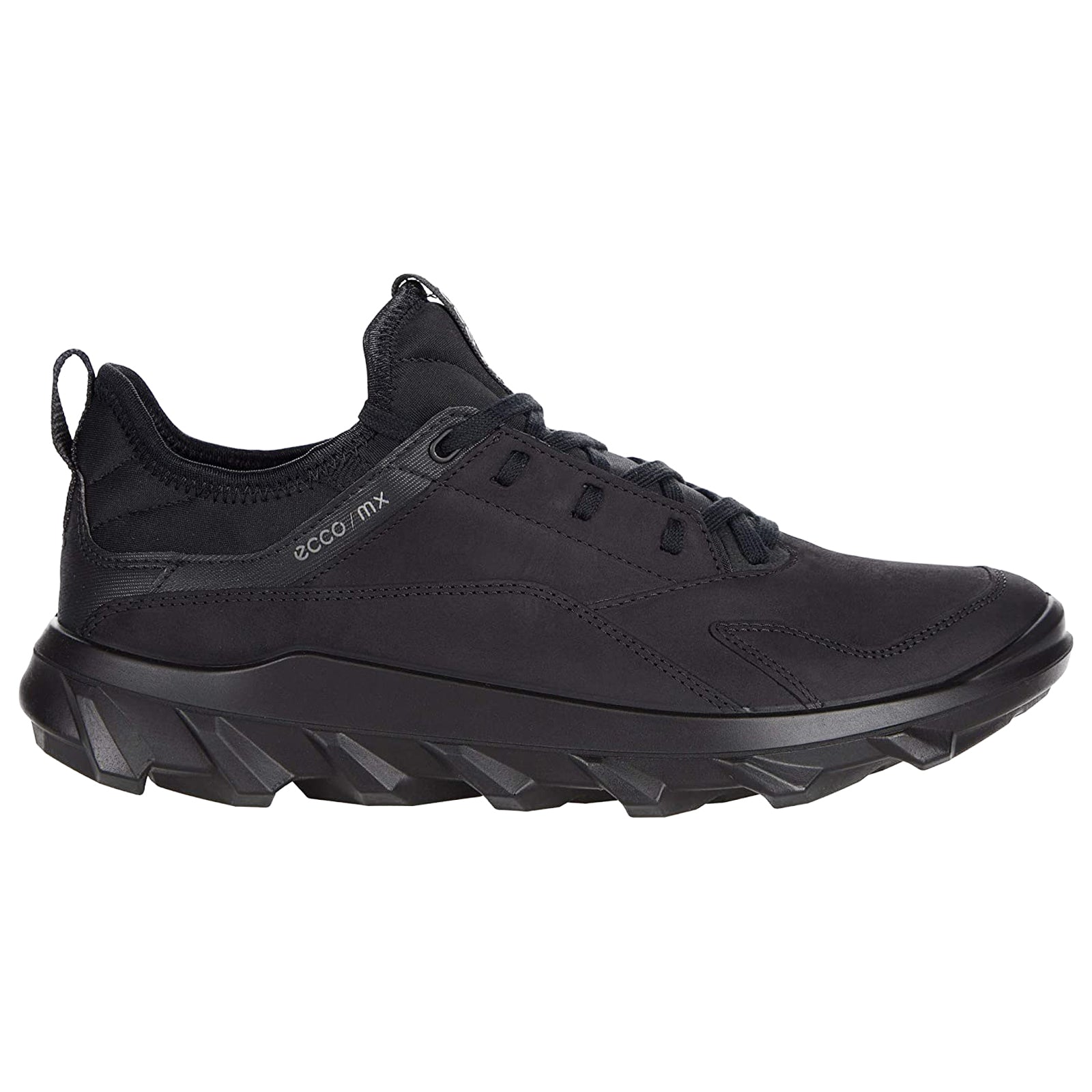 Ecco MX 820184 Leather Textile Mens Trainers#color_black