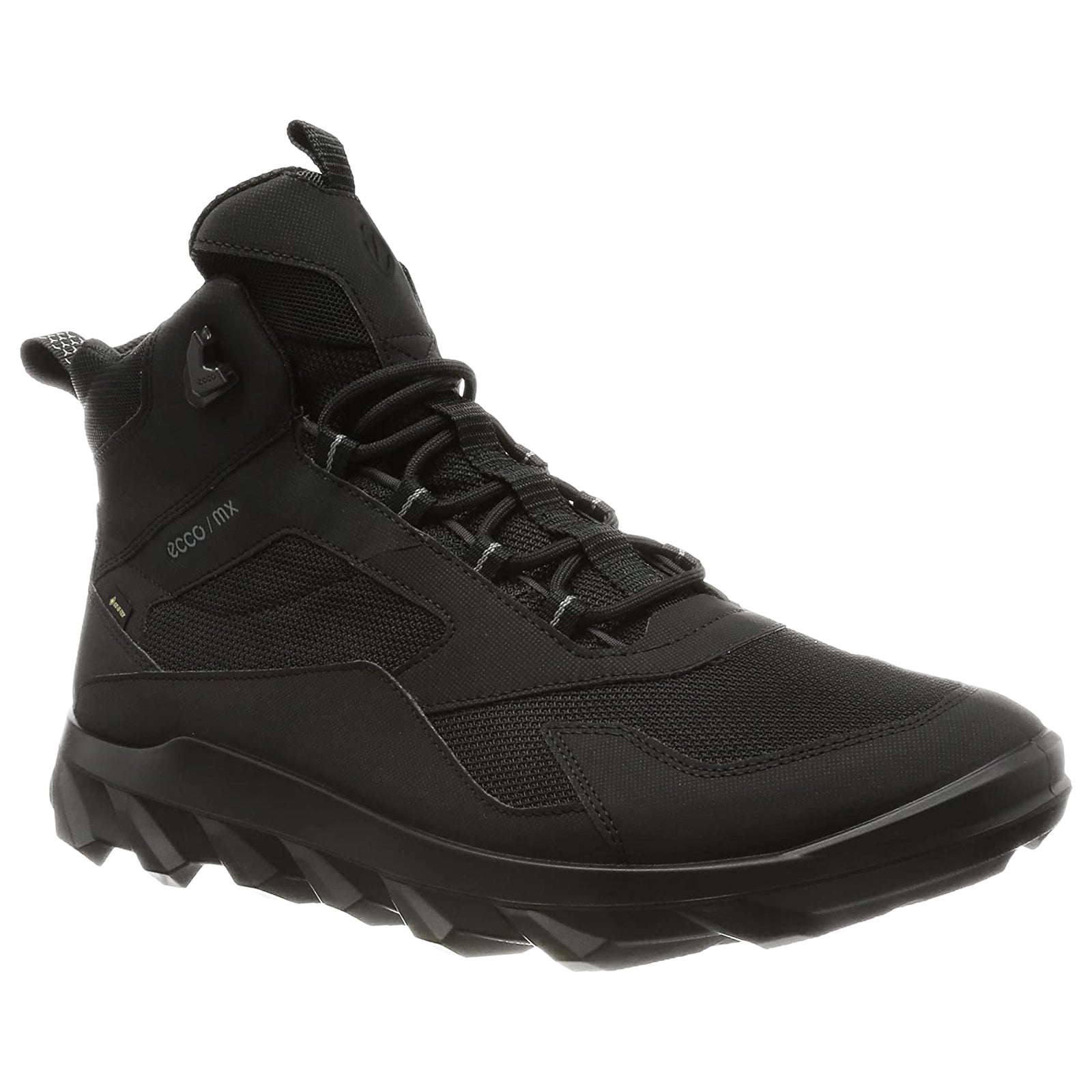 Ecco MX 820224 Synthetic Textile Mens Trainers#color_black