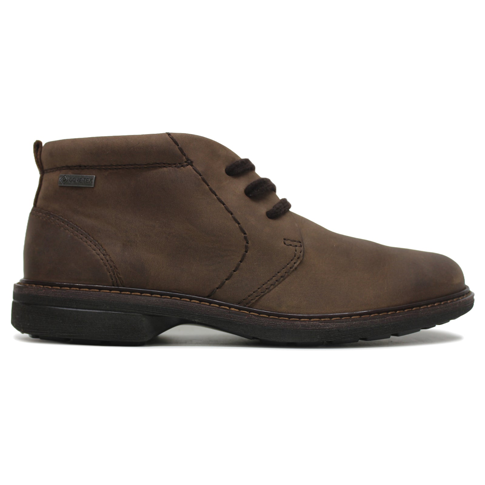 Ecco Turn 510224 Leather Mens Boots#color_cocoa brown