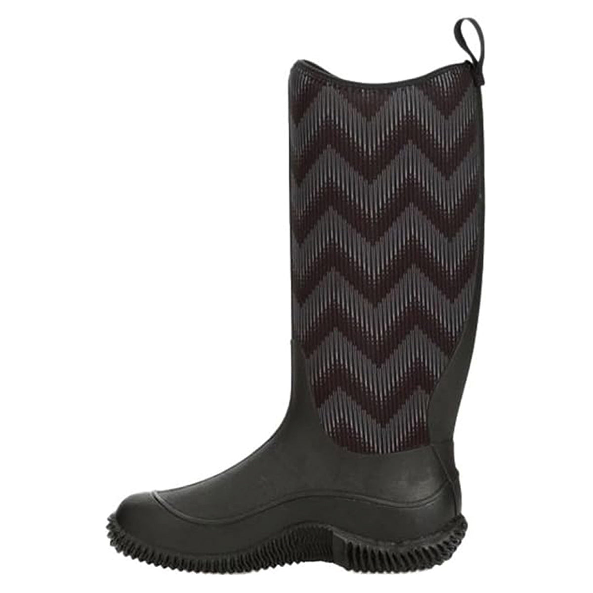 Muck Boot Hale Rubber Synthetic Womens Boots#color_grey black