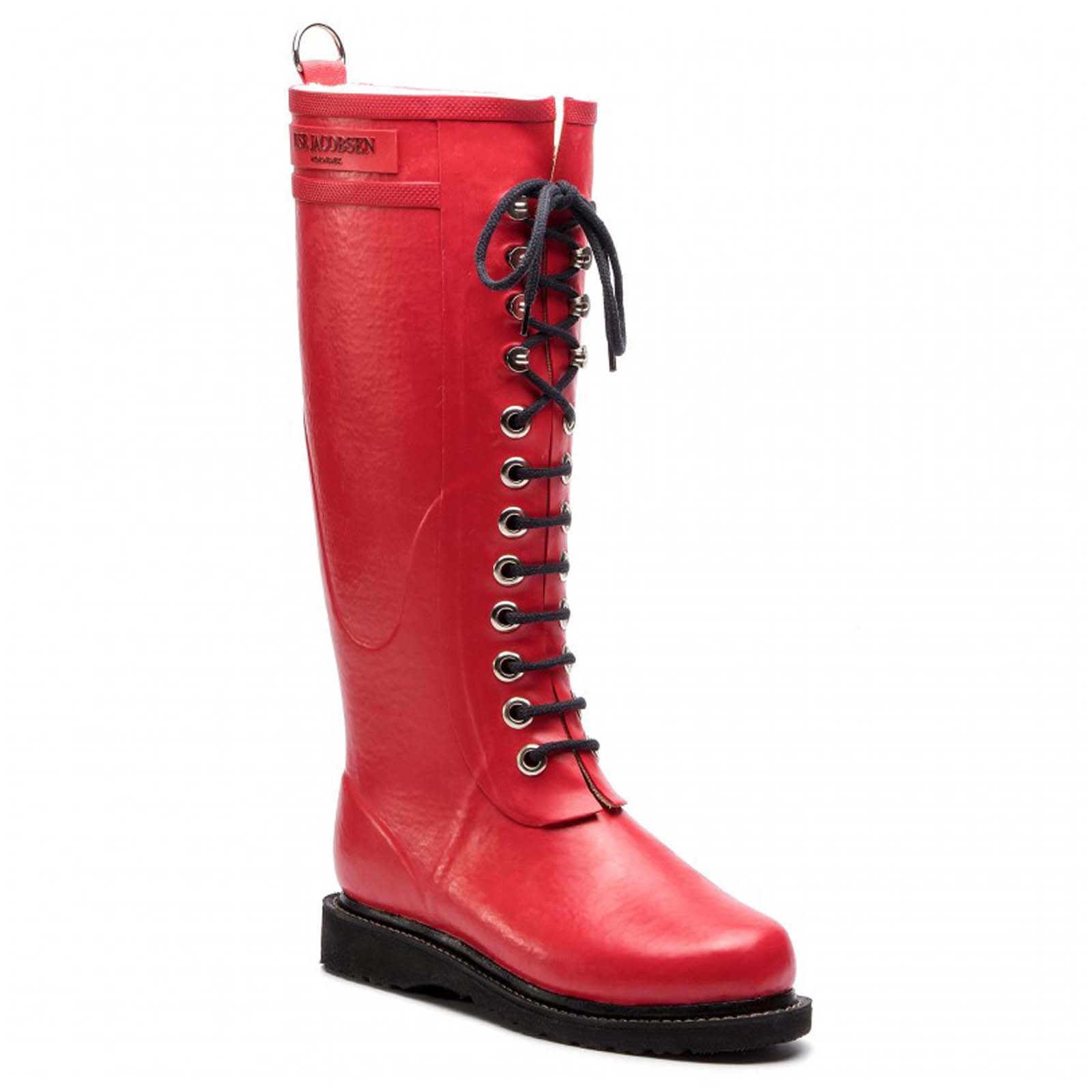 Ilse Jacobsen Rub1 Rubber Womens Boots#color_red