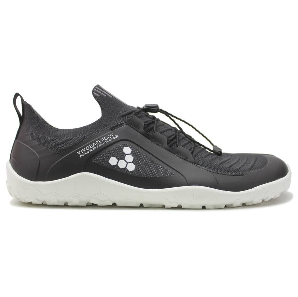 Vivobarefoot Primus Trail Knit FG Textile Synthetic Womens Trainers#color_black