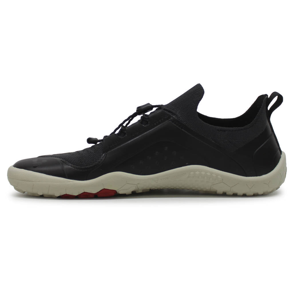 Vivobarefoot Primus Trail Knit FG Textile Synthetic Womens Trainers#color_obsidian pelican