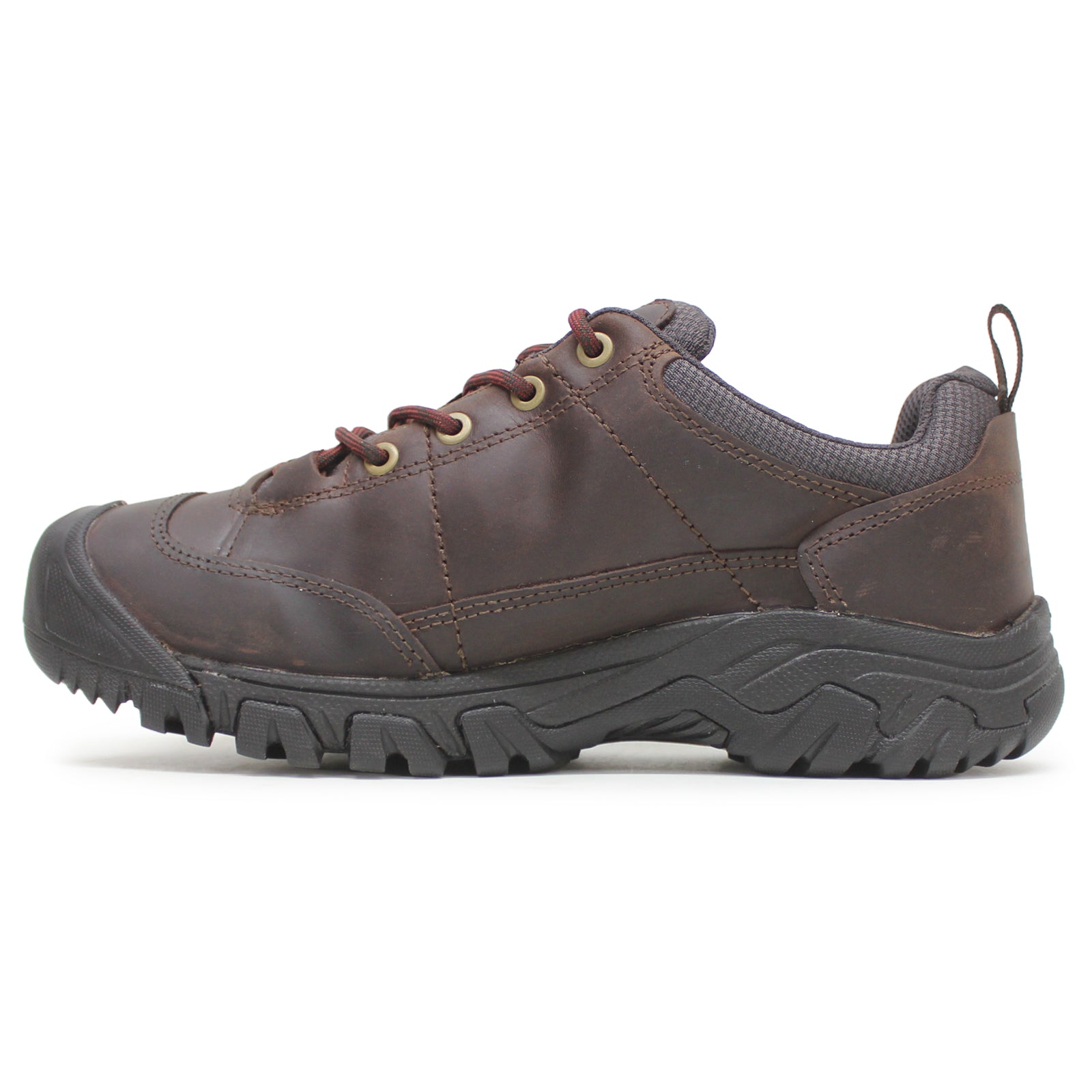 Keen Targhee III Oxford Nubuck Mens Shoes#color_dark earth mulch